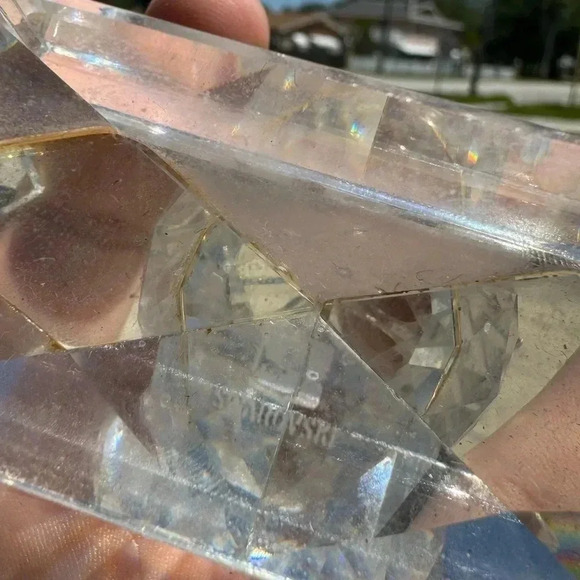 Vintage Swarovski Crystal Candelabra Candle Holder - Picture 4 of 6